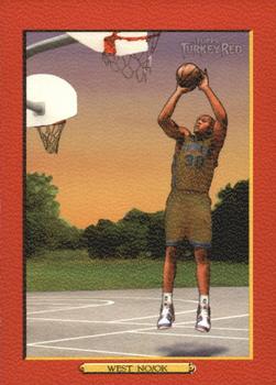 2006-07 Topps Turkey Red - Red #134 David West Front
