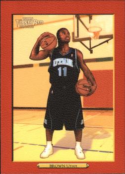 2006-07 Topps Turkey Red - Red #208 Dee Brown Front