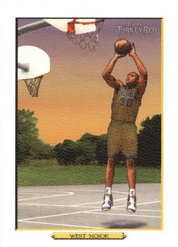 2006-07 Topps Turkey Red - White #134 David West Front
