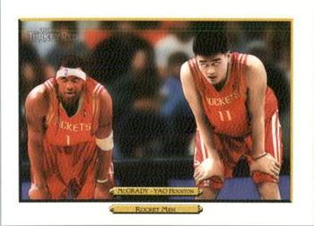 2006-07 Topps Turkey Red - White #254 Yao Ming / Tracy McGrady Front