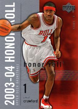 2003-04 Upper Deck Honor Roll #9 Jamal Crawford Front