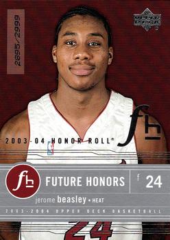 2003-04 Upper Deck Honor Roll #98 Jerome Beasley Front