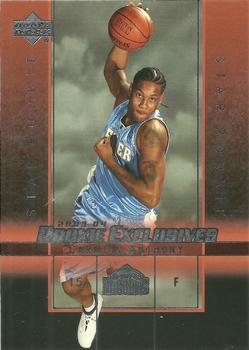2003-04 Upper Deck Rookie Exclusives #3 Carmelo Anthony Front