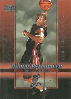 2003-04 Upper Deck Rookie Exclusives #5 Dwyane Wade Front