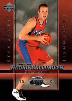 2003-04 Upper Deck Rookie Exclusives #6 Chris Kaman Front