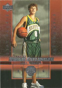 2003-04 Upper Deck Rookie Exclusives #10 Luke Ridnour Front