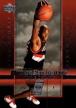 2003-04 Upper Deck Rookie Exclusives #19 Travis Outlaw Front