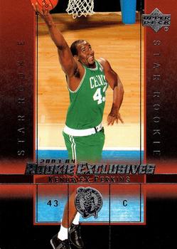 2003-04 Upper Deck Rookie Exclusives #22 Kendrick Perkins Front