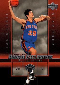 2003-04 Upper Deck Rookie Exclusives #30 Slavko Vranes Front