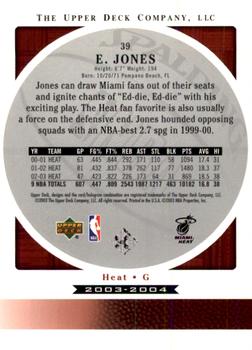 2003-04 Upper Deck Standing O #39 Eddie Jones Back