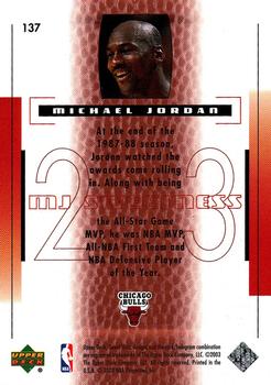 2003-04 Upper Deck Sweet Shot #137 Michael Jordan Back