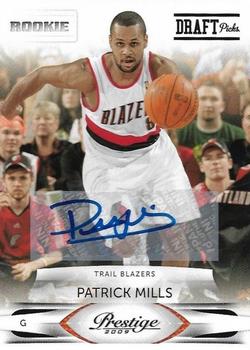 2009-10 Panini Season Update - Prestige Draft Picks Rights #252 Patrick Mills Front