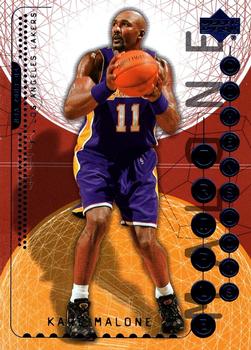 2003-04 Upper Deck Triple Dimensions #37 Karl Malone Front