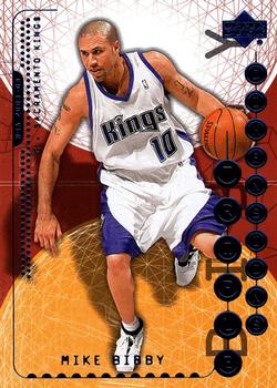 2003-04 Upper Deck Triple Dimensions #72 Mike Bibby Front