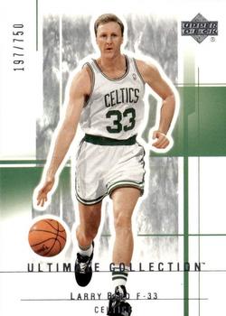 2003-04 Upper Deck Ultimate Collection #7 Larry Bird Front