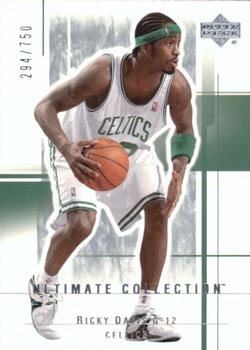 2003-04 Upper Deck Ultimate Collection #8 Ricky Davis Front