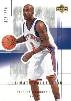2003-04 Upper Deck Ultimate Collection #75 Stephon Marbury Front