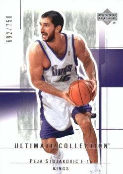 2003-04 Upper Deck Ultimate Collection #95 Peja Stojakovic Front