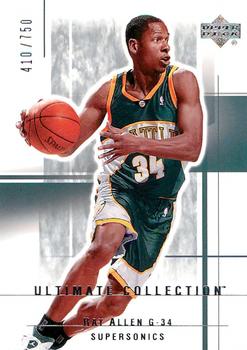 2003-04 Upper Deck Ultimate Collection #102 Ray Allen Front