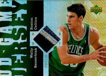 2006-07 UD Reserve - UD Game Jersey Patches #UD-WS Wally Szczerbiak Front