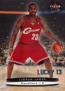 2003-04 Ultra #171 LeBron James Front