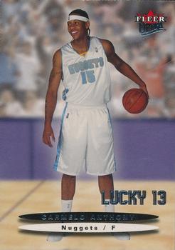 2003-04 Ultra #173 Carmelo Anthony Front