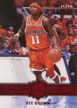 2006-07 Ultra - Red #237 Dee Brown Front