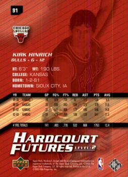 2003-04 Upper Deck Hardcourt #91 Kirk Hinrich Back