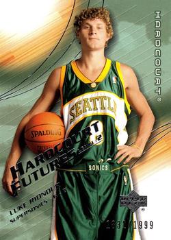 2003-04 Upper Deck Hardcourt #98 Luke Ridnour Front
