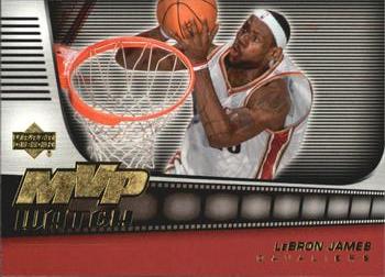 2006-07 Upper Deck - MVP Watch #MVP-LJ LeBron James Front