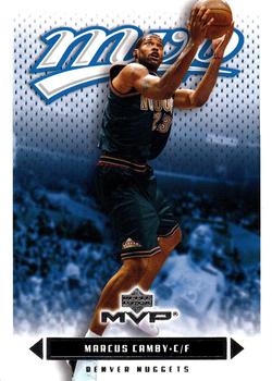2003-04 Upper Deck MVP #33 Marcus Camby Front
