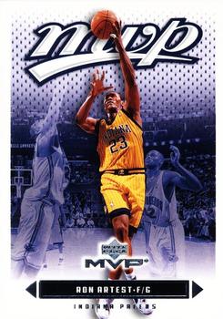 2003-04 Upper Deck MVP #63 Ron Artest Front