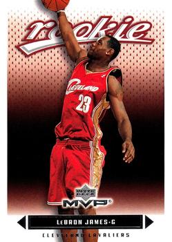 2003-04 Upper Deck MVP #201 LeBron James Front