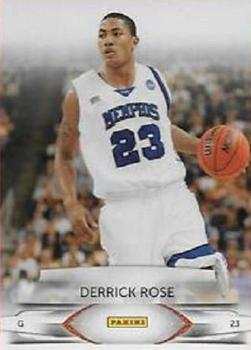 2009-10 Upper Deck Greats of the Game Basketball #73 Derrick Rose Memphis Tigers Official NCAA Trading Card From The UD Company 