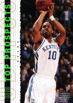 2003 UD Top Prospects #36 Keith Bogans Front