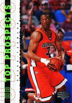 2003 UD Top Prospects #40 Marquis Daniels Front