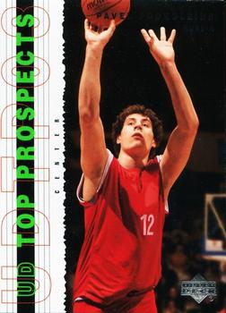 2003 UD Top Prospects #6 Pavel Podkolzine Front