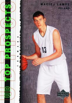 2003 UD Top Prospects #7 Maciej Lampe Front