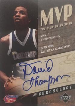 2006-07 Upper Deck Chronology - MVP Winners #MVP-DT David Thompson Front