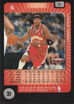 2003-04 Upper Deck Victory #2 Jason Terry Back