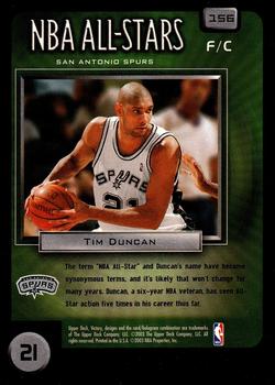 2003-04 Victory Tim Duncan San Antonio Spurs #84