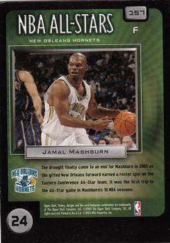 2003-04 Upper Deck Victory #157 Jamal Mashburn Back