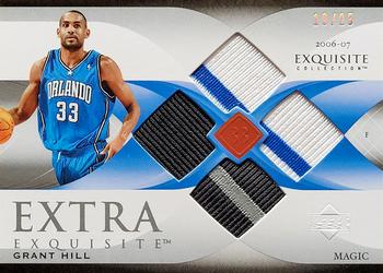 2006-07 Upper Deck Exquisite Collection - Extra Exquisite #EE-GH Grant Hill Front
