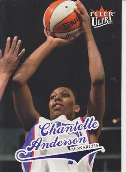 2004 Ultra WNBA #23 Chantelle Anderson Front