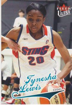 2004 Ultra WNBA #24 Tynesha Lewis Front