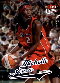 2004 Ultra WNBA #5 Michelle Snow Front