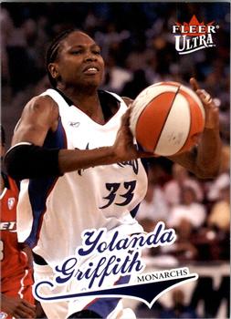 2004 Ultra WNBA #16 Yolanda Griffith Front