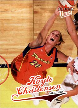 2004 Ultra WNBA #29 Kayte Christensen Front
