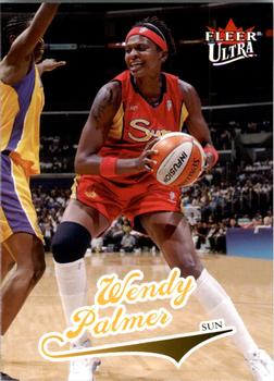 2004 Ultra WNBA #31 Wendy Palmer Front
