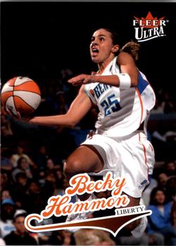2004 Ultra WNBA #44 Becky Hammon Front